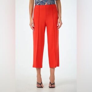 NWT SIZE XL Vibrant Red Cropped Pants for Women